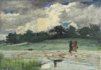 After the Rain, Prouts Neck by Winslow Homer